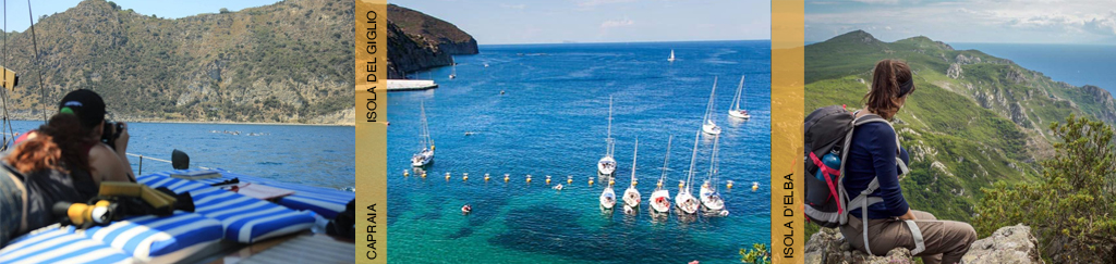 Arcipelago Toscano in barca a vela. Vacanze all'Elba, Capraia, Giglio in barca a vela